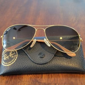 Womens RayBan Aviator Sunglasses